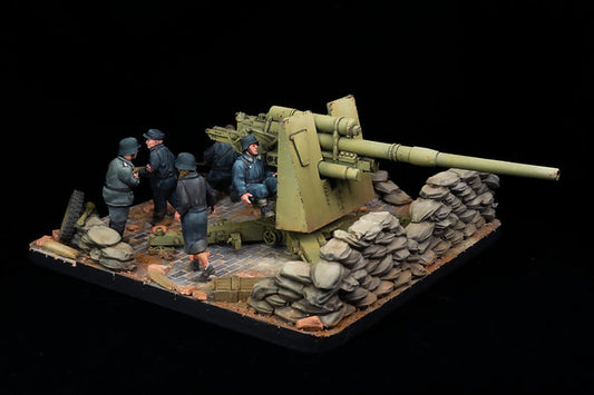 Hitler Youth 88mm – Canon FLAK 36 avec équipage