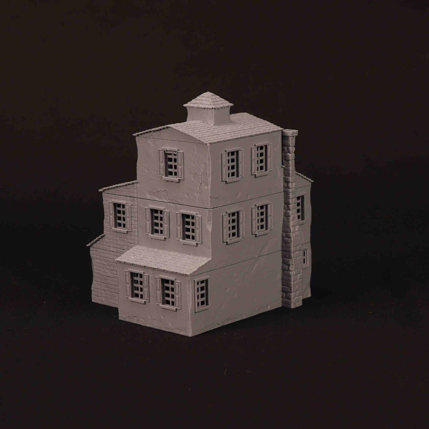 Maison provençale 3D imprimée pour wargame Bolt Action – modèle 05