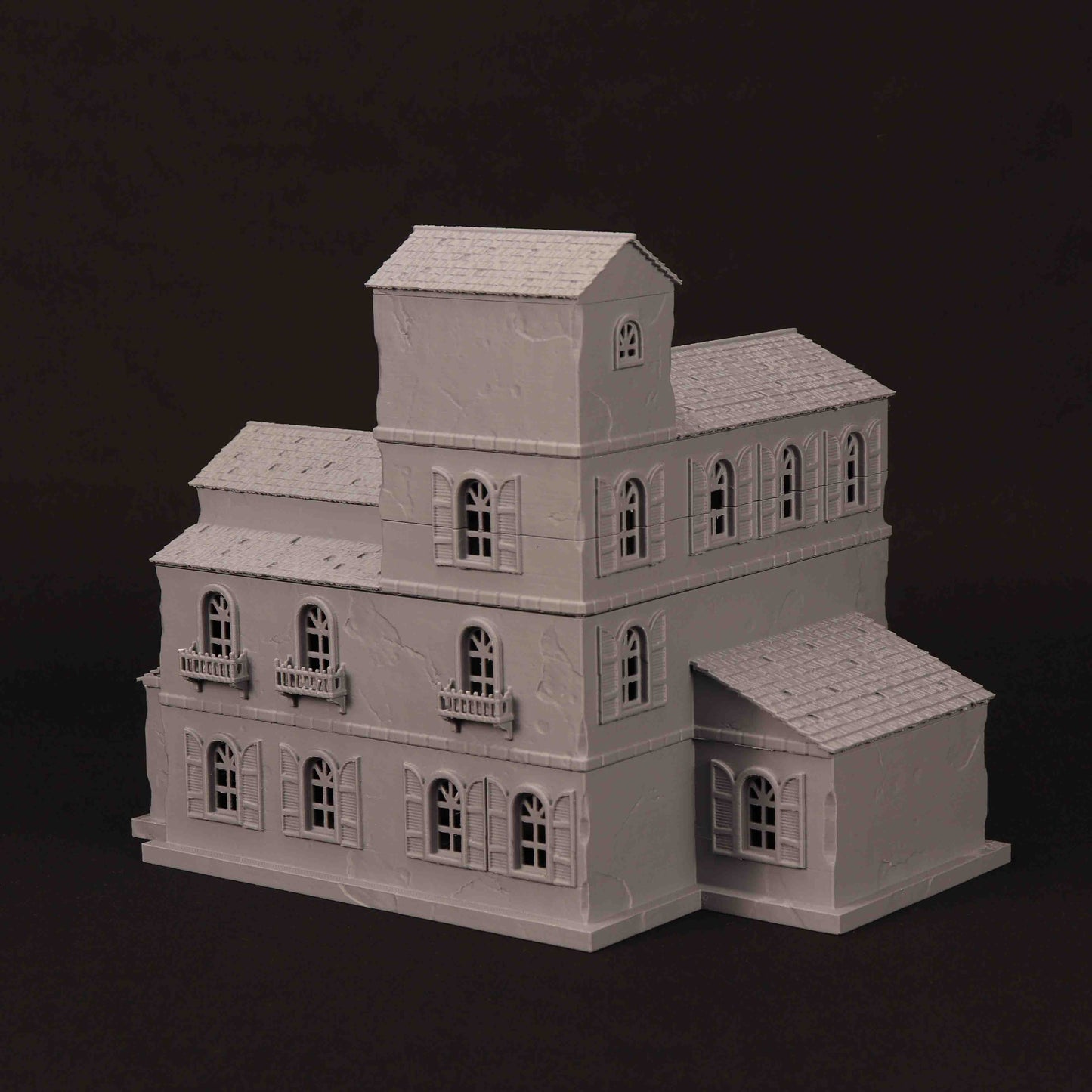 Maison provençale 3D imprimée pour wargame Bolt Action – modèle 07