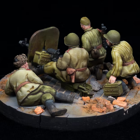 Soviet Union DSHK HMG Heavy Machine Gun RKX Miniatures