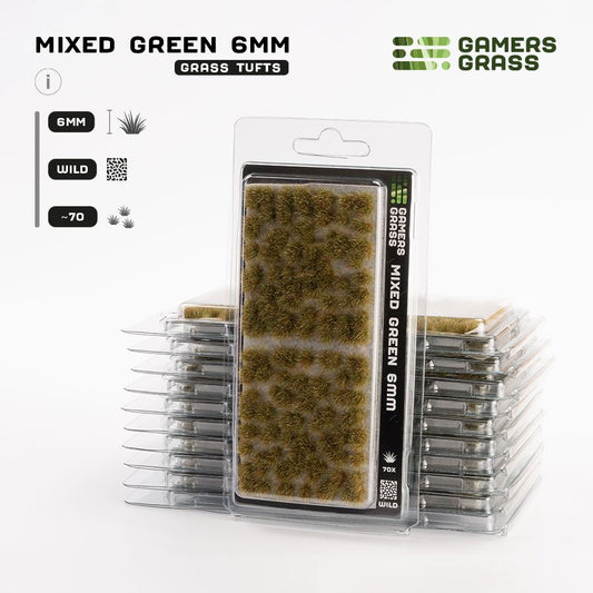 Mixed Green 6mm - Wild