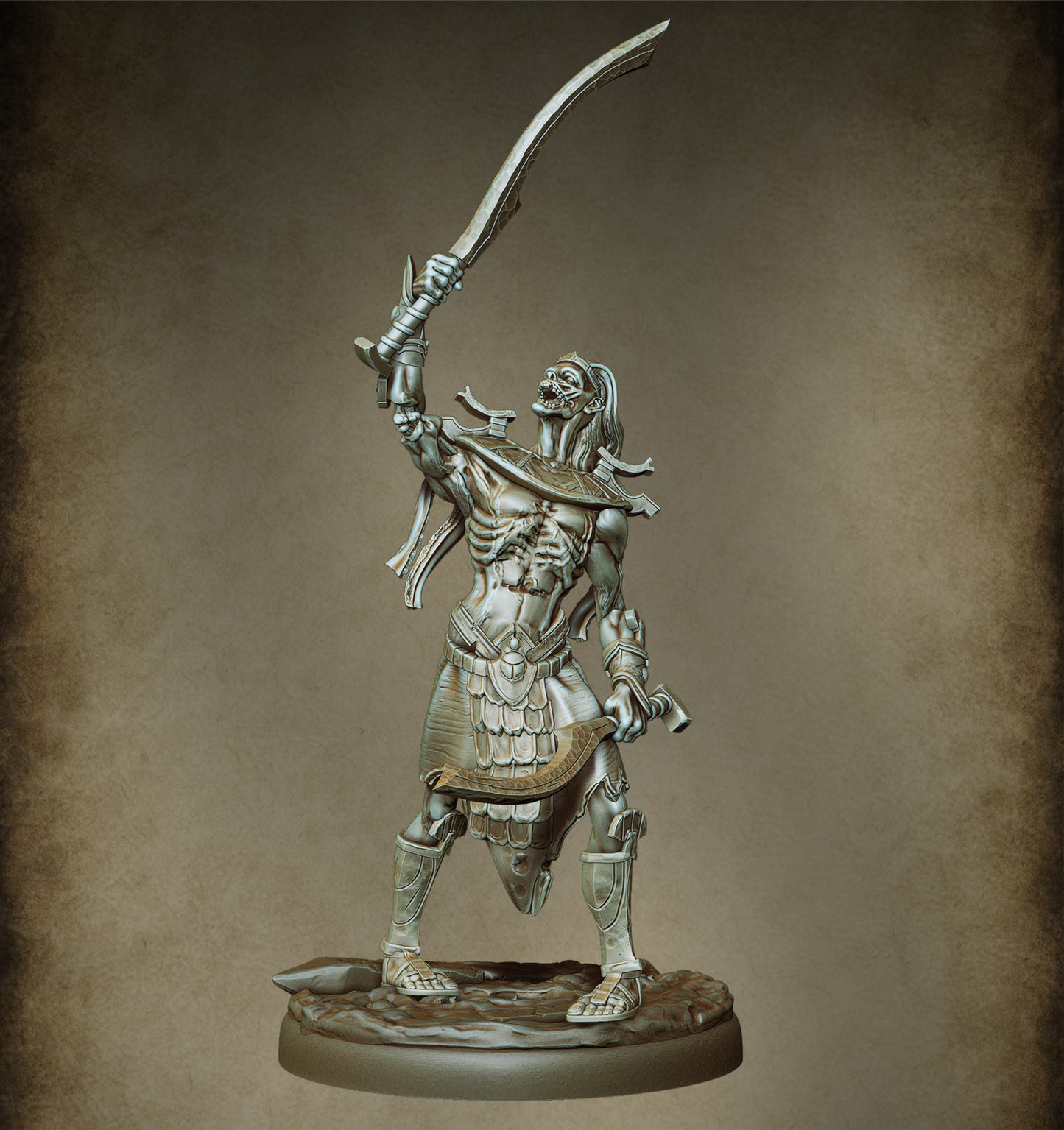 Mummy Swordsman - Infantry Regiment  (11 figurines)