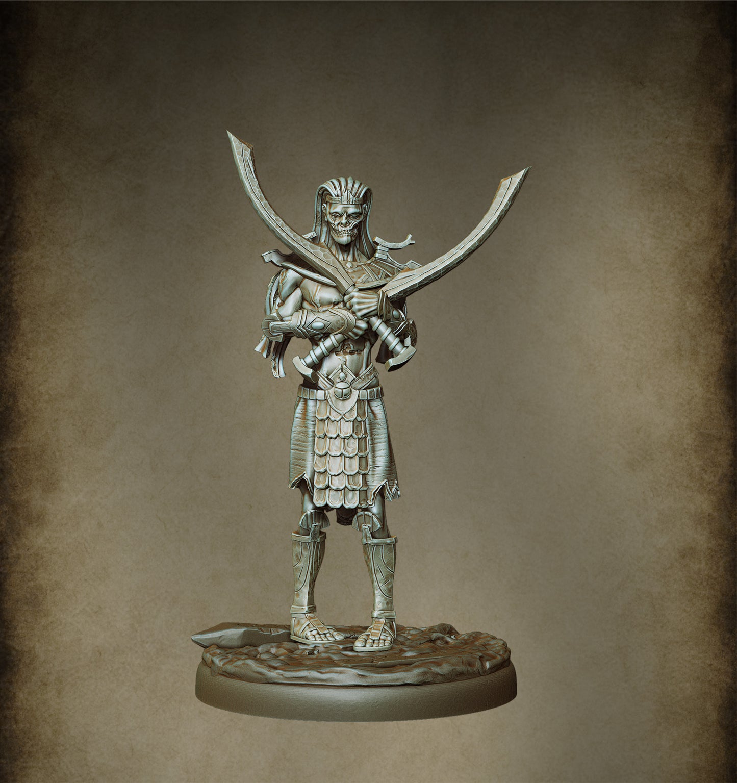 Mummy Swordsman - Infantry Regiment  (11 figurines)