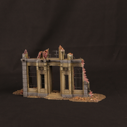 Ruines urbaines WWII – Décor 3D wargame