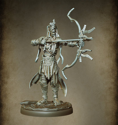 Mummy Archer - Infantry Regiment  (11 figurines)