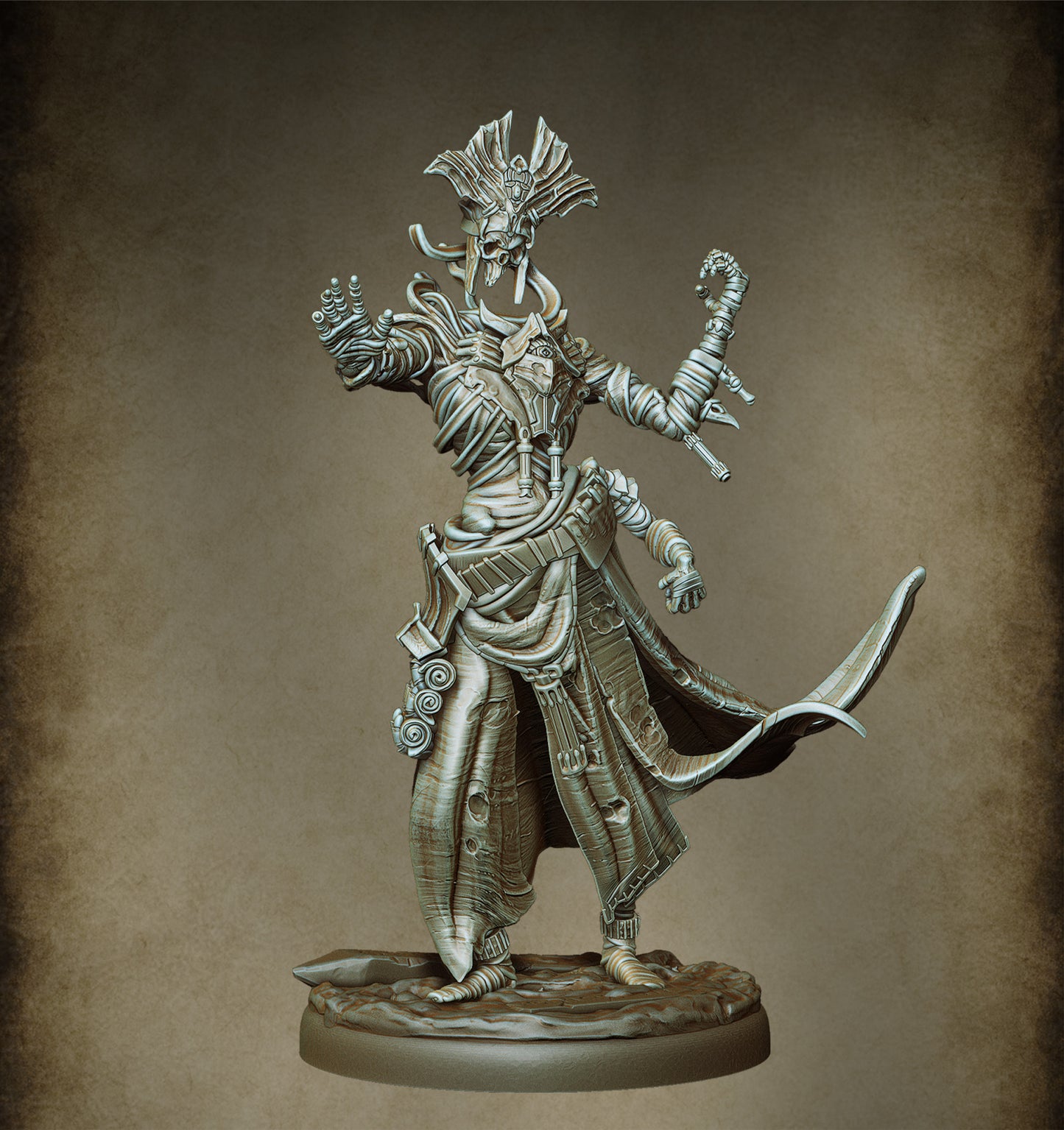 Mummy Mages - Sands Weavers  (1 figurine)