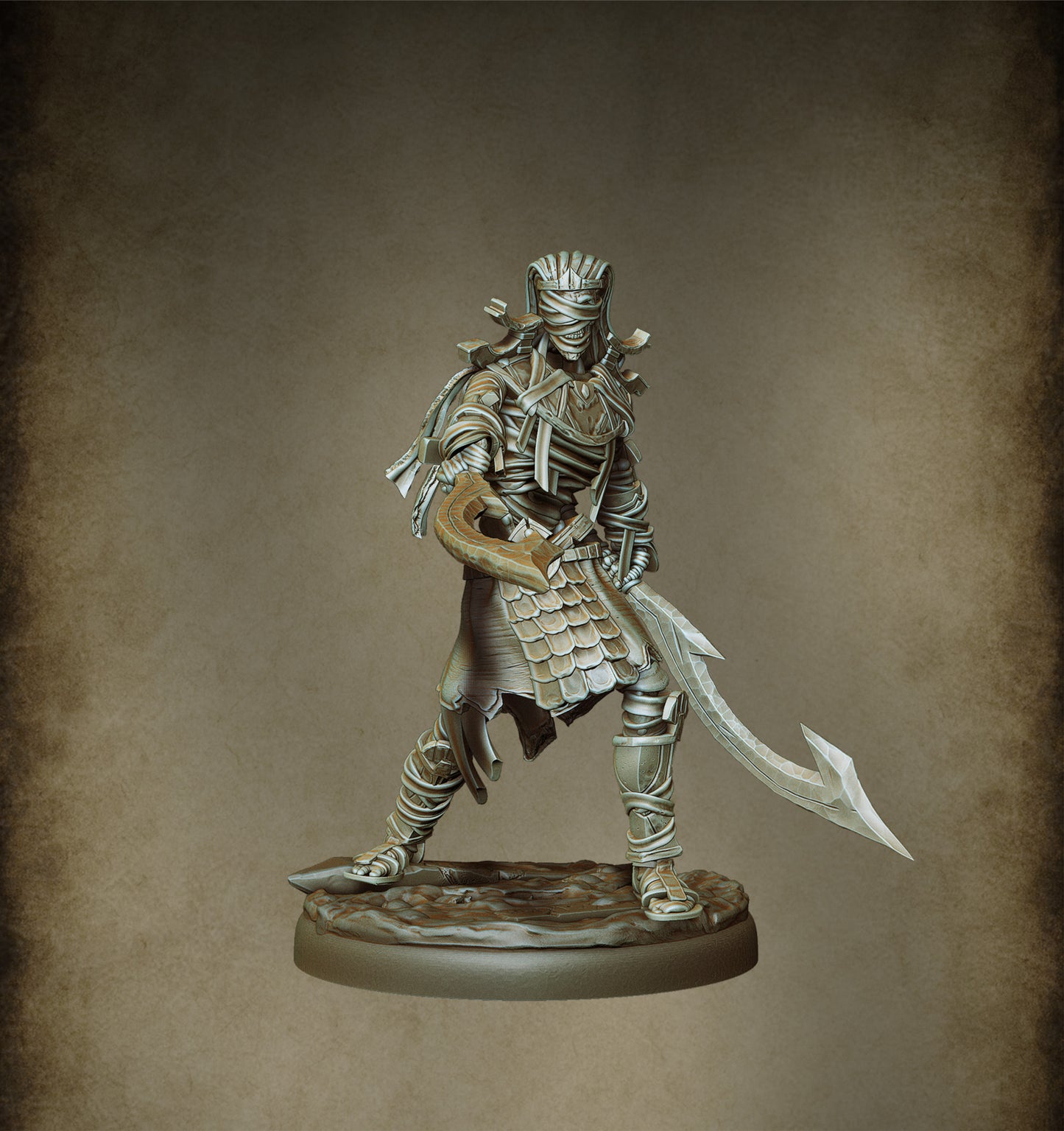 Mummy Swordsman - Infantry Regiment  (11 figurines)