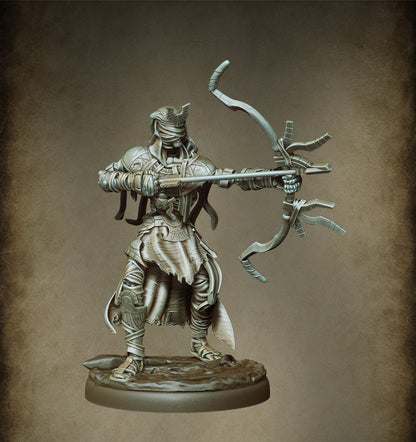 Mummy Archer - Infantry Regiment  (11 figurines)