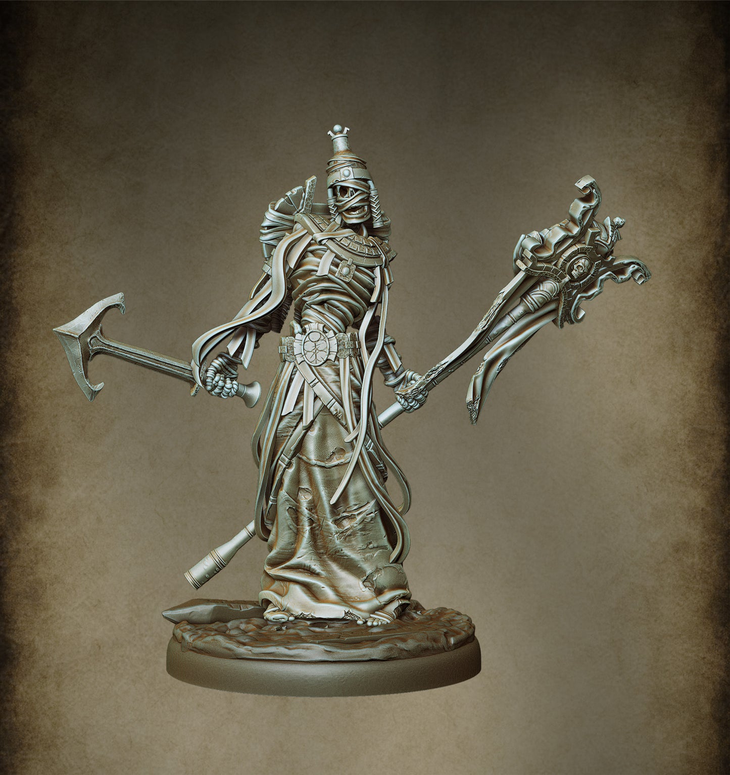 Mummy Priest - Mortuary Invoker  (1 figurine)