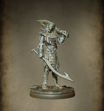 Mummy Swordsman - Infantry Regiment  (11 figurines)
