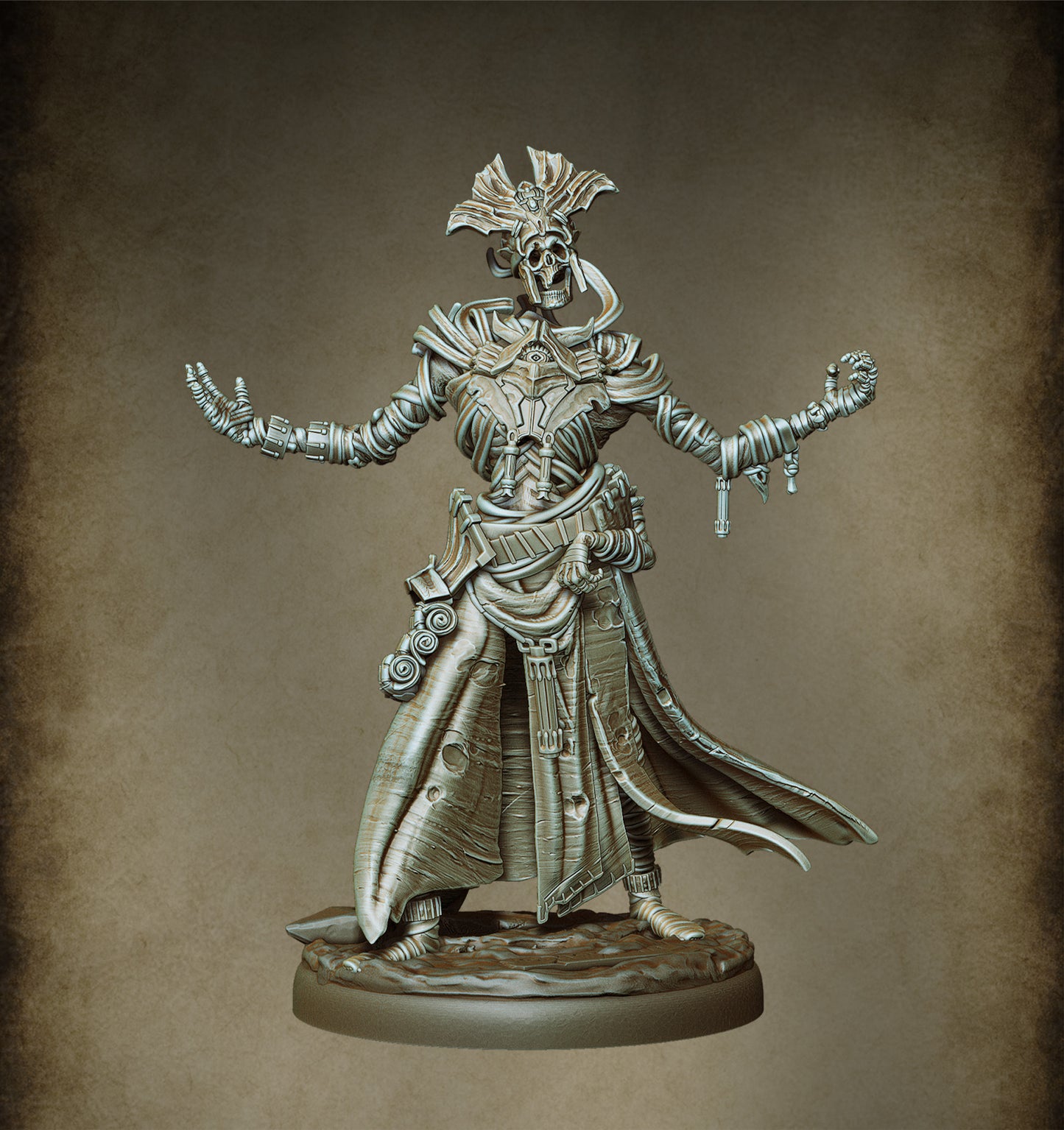 Mummy Mages - Sands Weavers  (1 figurine)