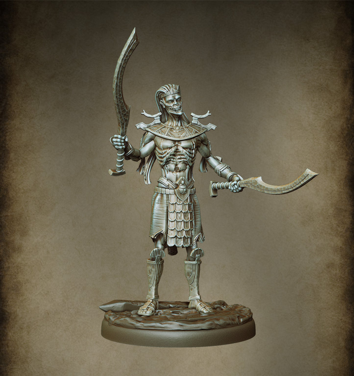Mummy Swordsman - Infantry Regiment  (11 figurines)