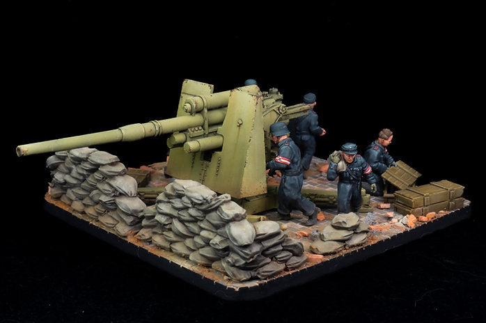 Hitler Youth 88mm – Canon FLAK 36 avec équipage