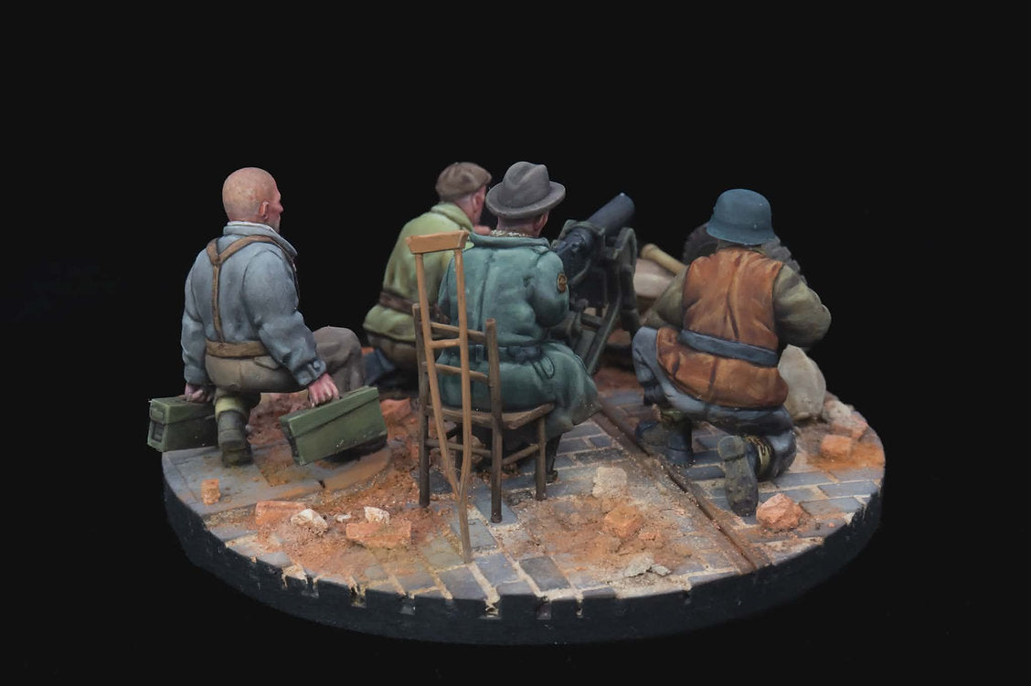 Volkssturm MG08 Team (1945)