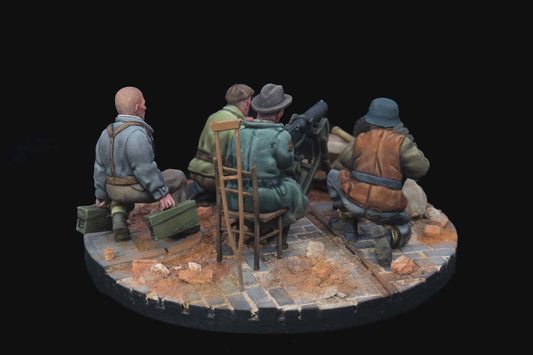 Volkssturm MG08 Team (1945)