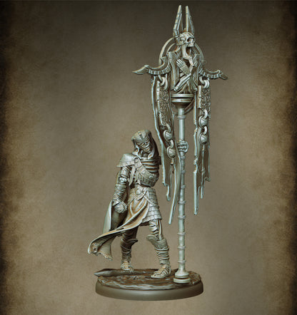 Command Group - Royal Heraldry (9 figurines)