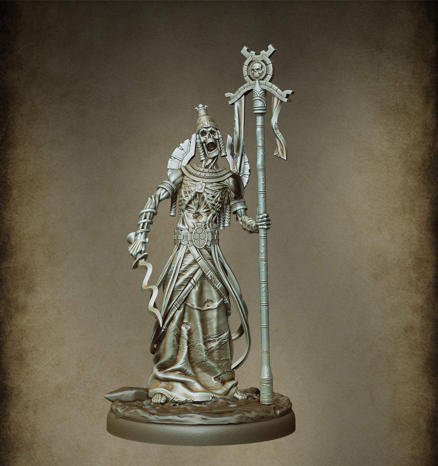 Mummy Priest - Mortuary Invoker  (1 figurine)