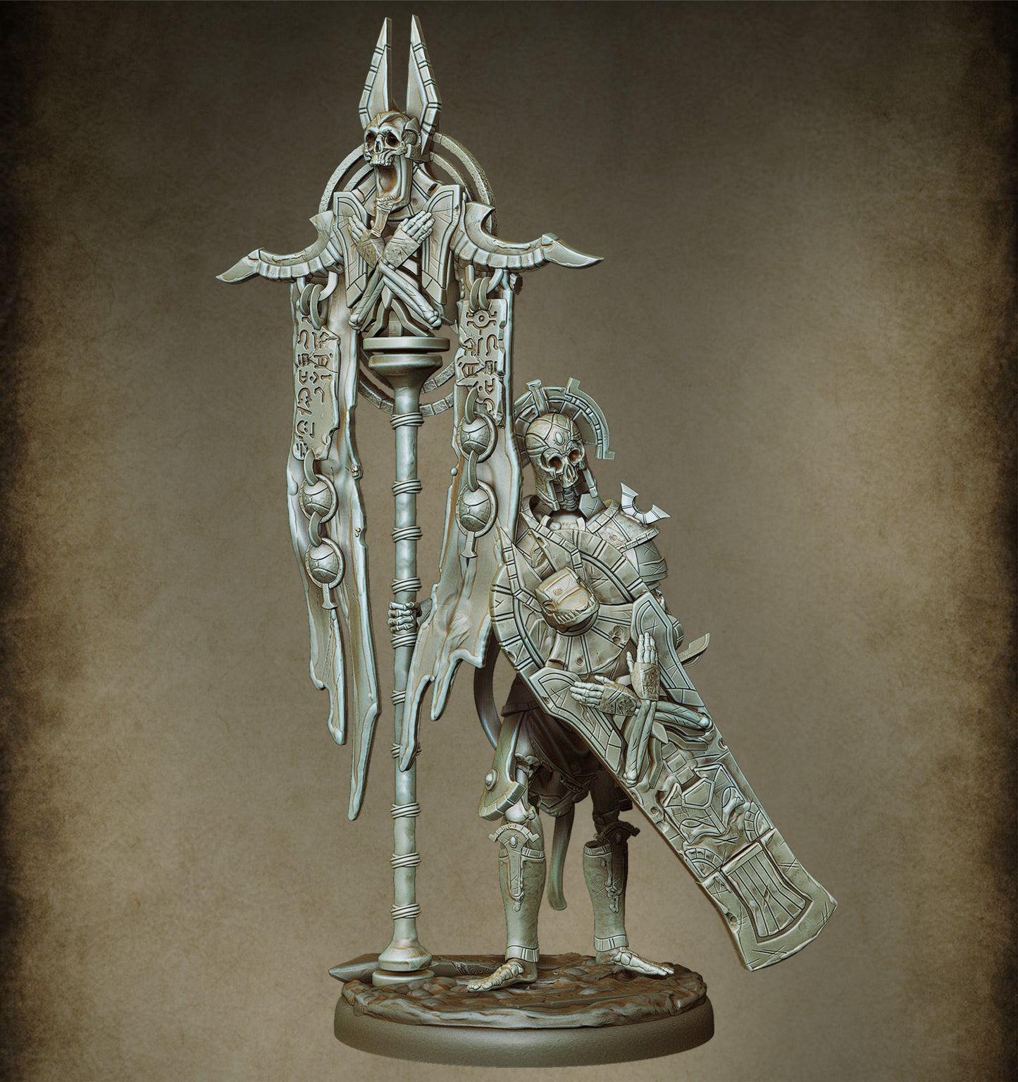 Command Group - Royal Heraldry (9 figurines)