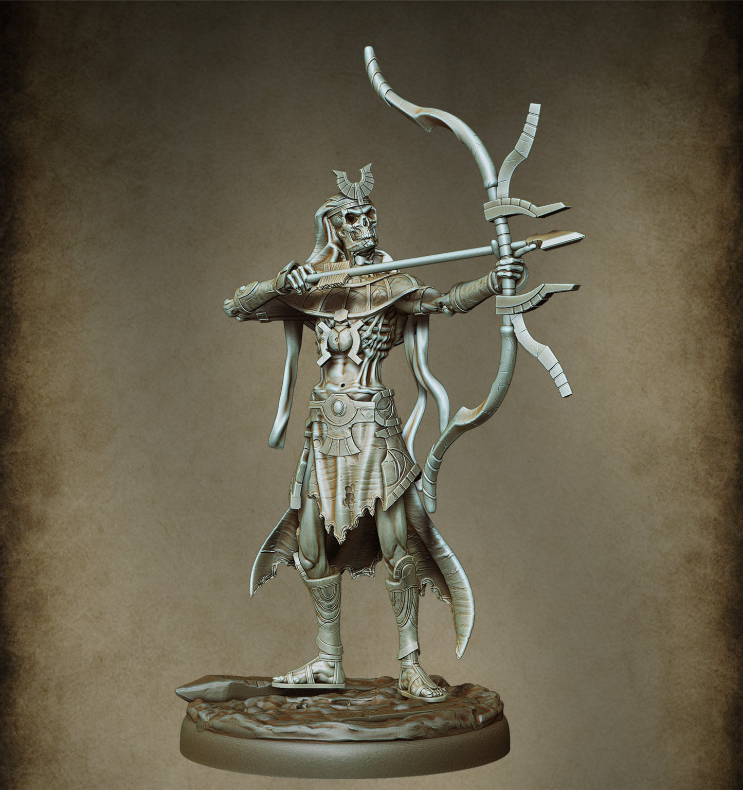 Mummy Archer - Infantry Regiment  (11 figurines)