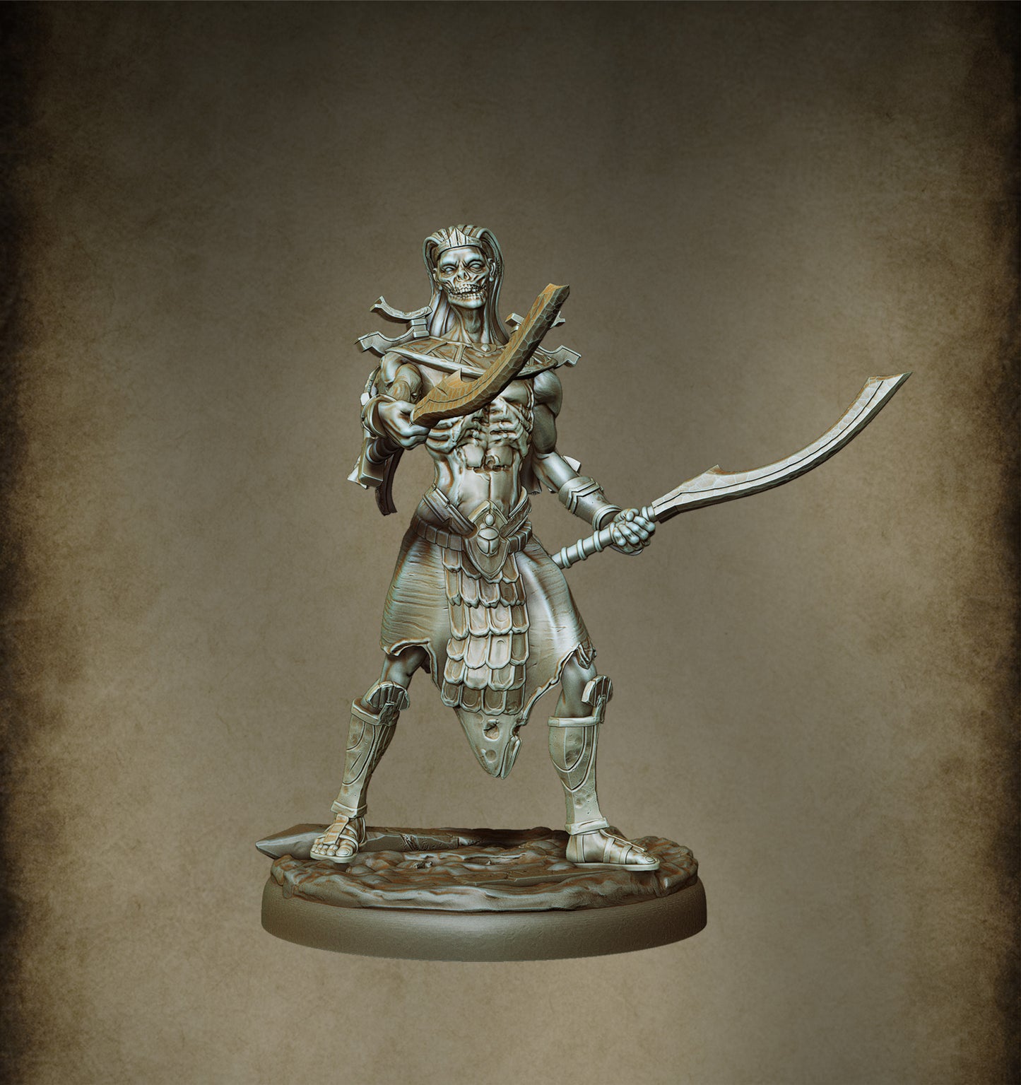 Mummy Swordsman - Infantry Regiment  (11 figurines)