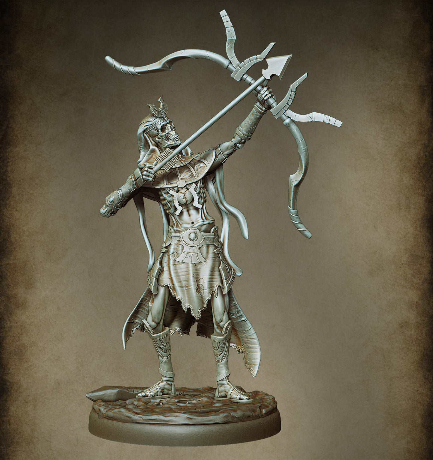 Mummy Archer - Infantry Regiment  (11 figurines)
