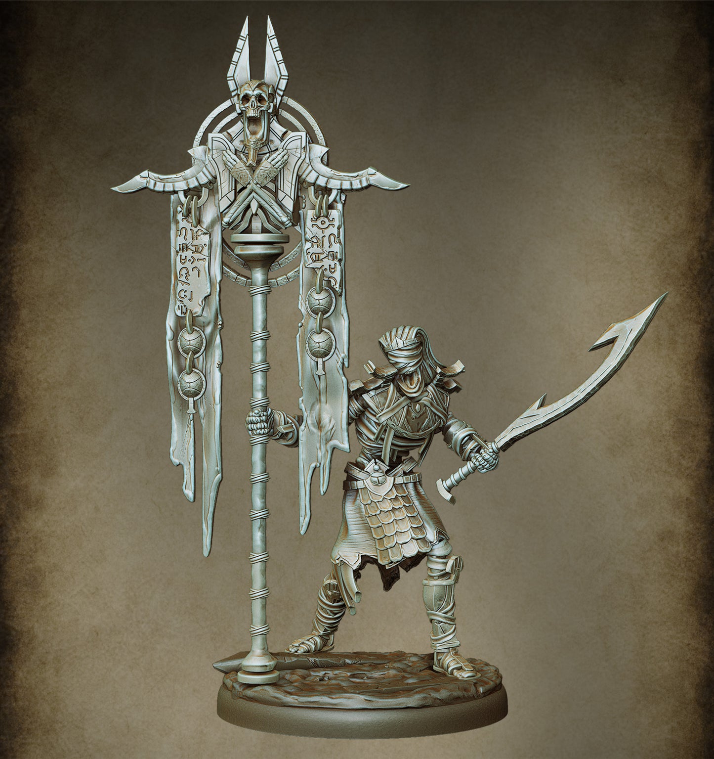 Command Group - Royal Heraldry (9 figurines)