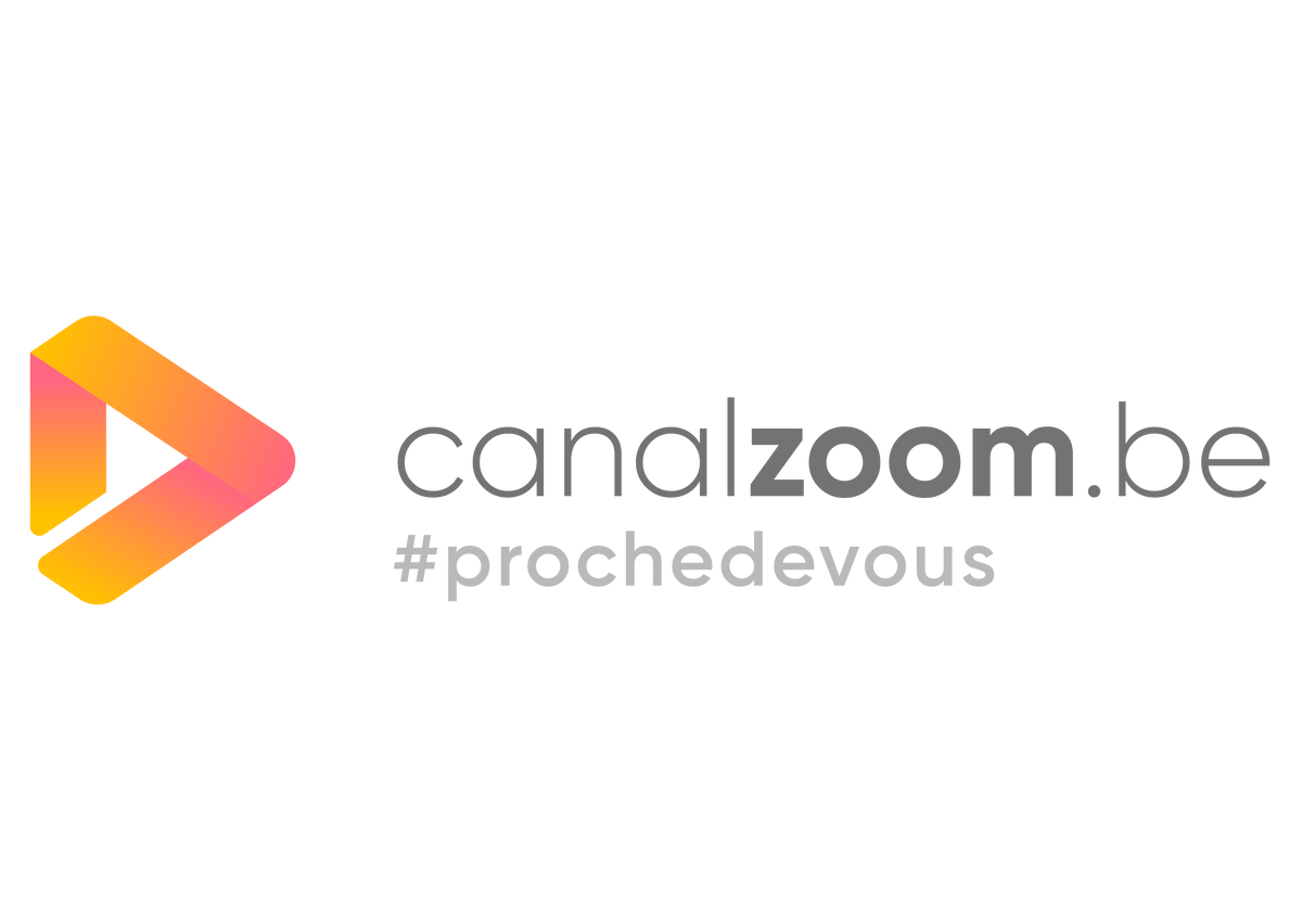 Logo de canal zoom, une chaine de tv local qui a fait un reportage sur robin et the acolye wargame.