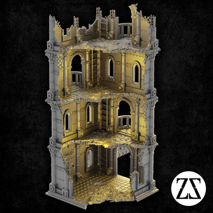 Civis Tower Ruined ~ Zorpsector: Rome