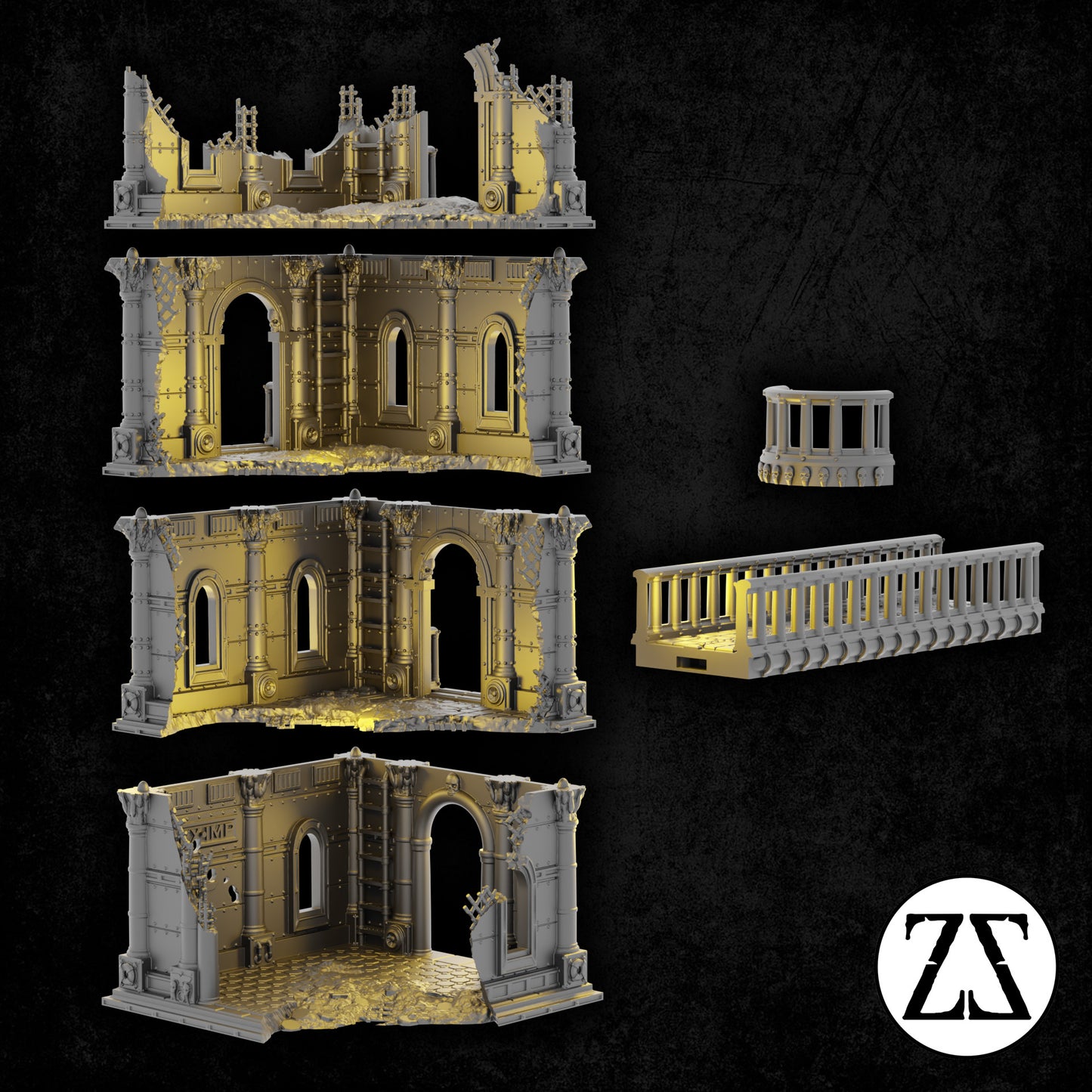 Civis Tower Ruined ~ Zorpsector: Rome