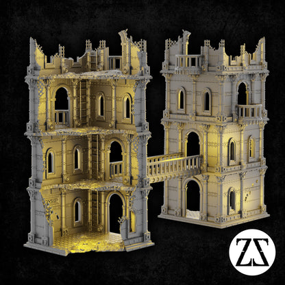 Civis Tower Ruined ~ Zorpsector: Rome