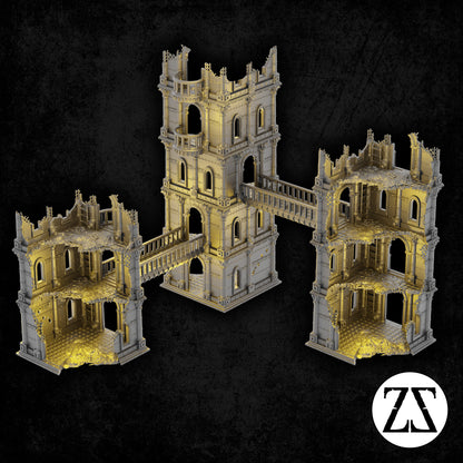 Civis Tower Ruined ~ Zorpsector: Rome