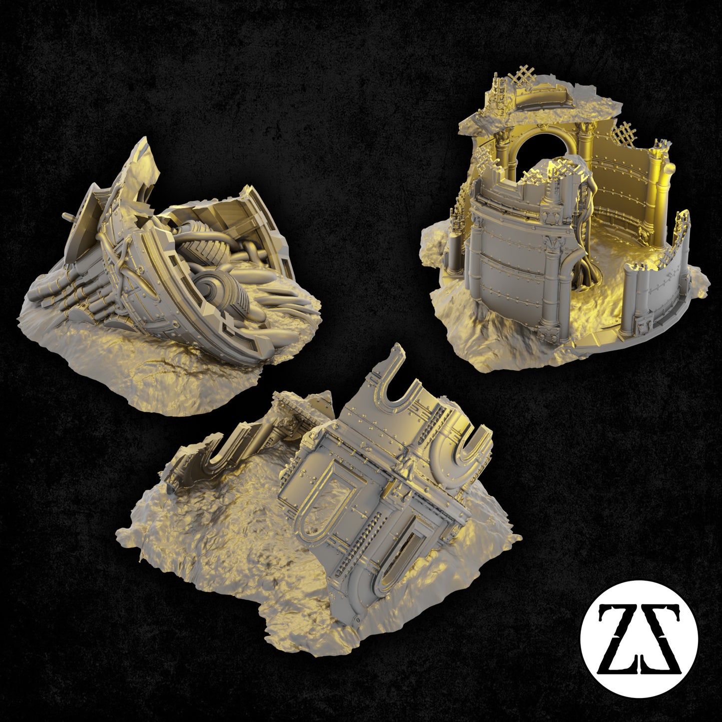 Communication Tower Ruin ~ Zorpsector: Rome