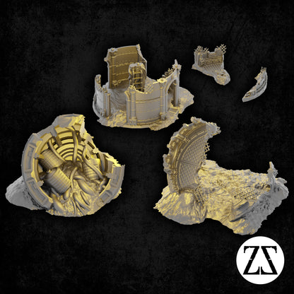 Communication Tower Ruin ~ Zorpsector: Rome