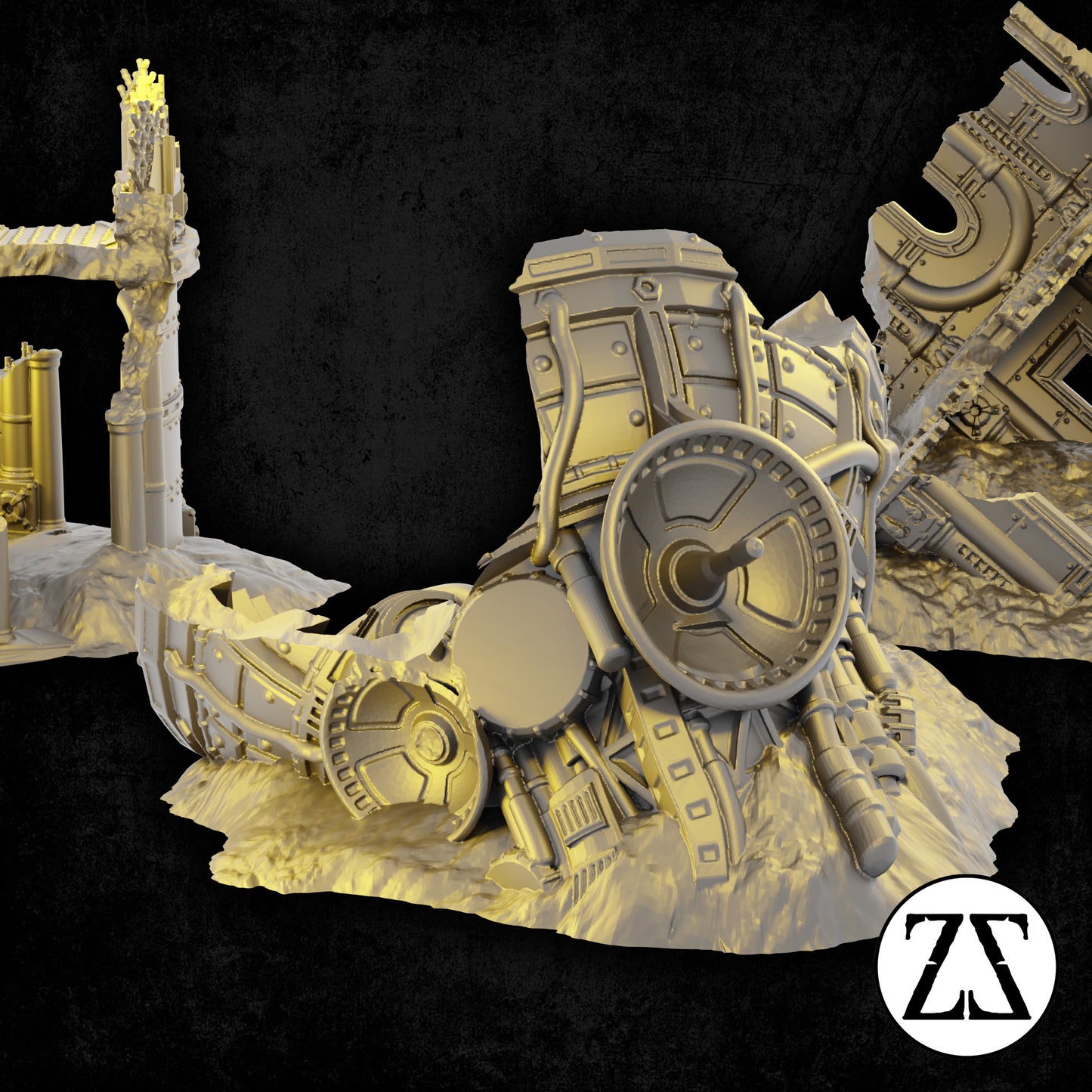 Communication Tower Ruin ~ Zorpsector: Rome