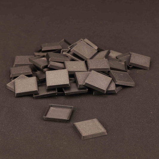 Socles Carrés 25 mm – Impression 3D PLA Haute Résistance