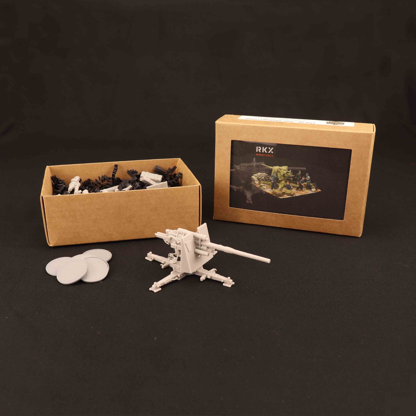 Hitler Youth 88mm – Canon FLAK 36 avec équipage