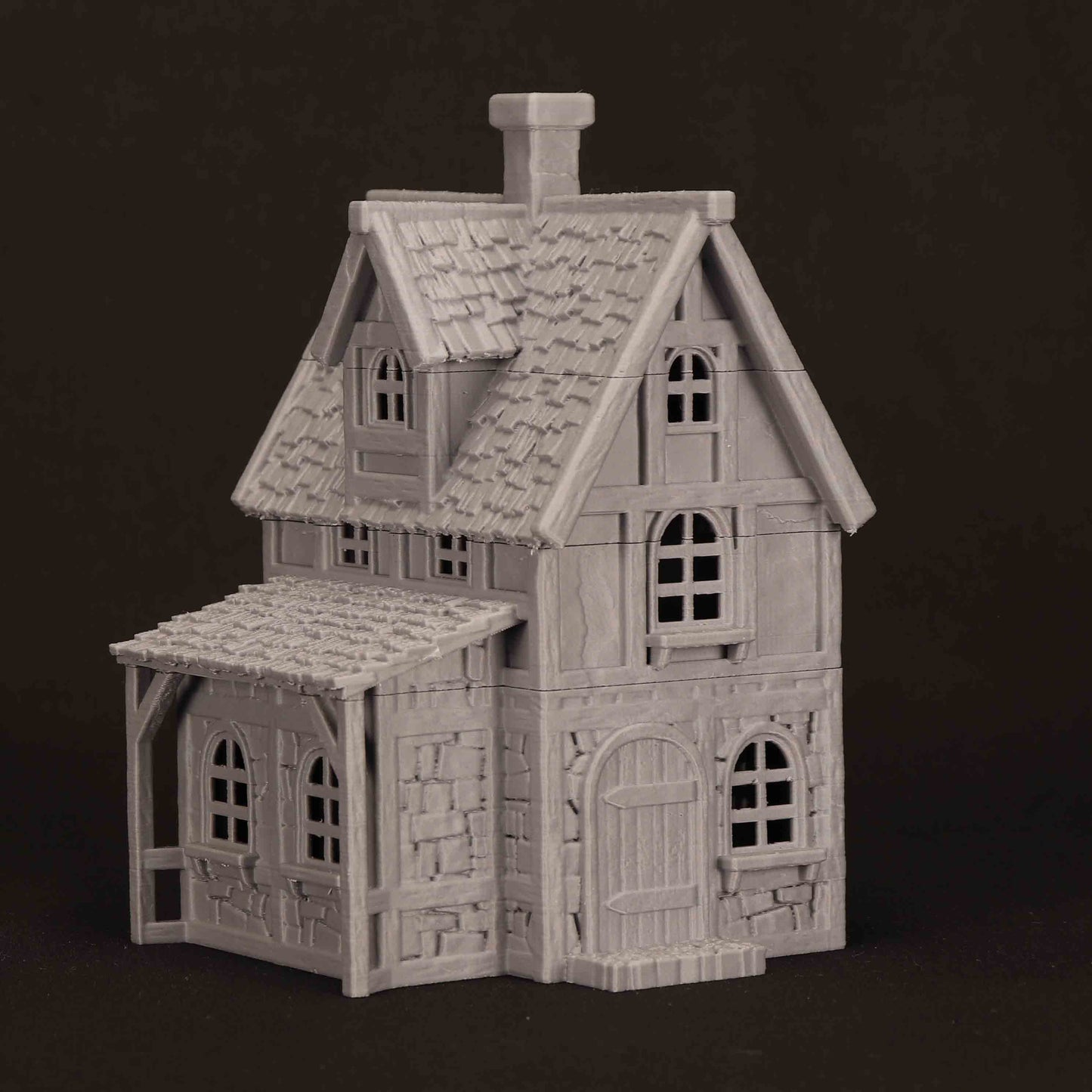 Maison Médiévale 2 – Décor 3D pour Wargame