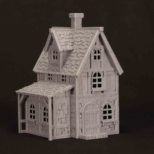 Maison Médiévale 2 – Décor 3D pour Wargame