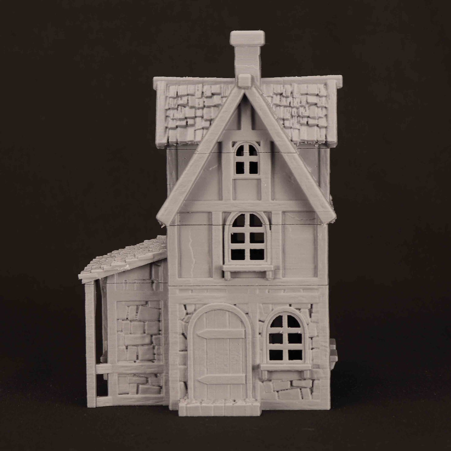 Maison Médiévale 2 – Décor 3D pour Wargame