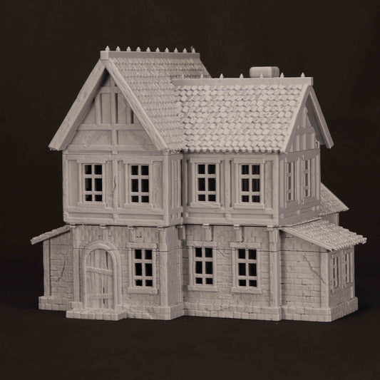 Maison Médiévale 4 – Décor 3D pour Wargame