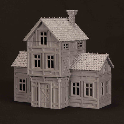 Maison Médiévale 6 – Décor 3D pour Wargame