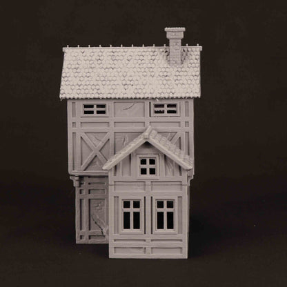 Maison Médiévale 6 – Décor 3D pour Wargame