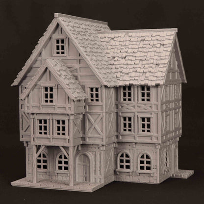 Maison Médiévale 8 – Décor 3D pour Wargame