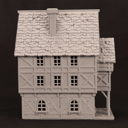 Maison Médiévale 8 – Décor 3D pour Wargame
