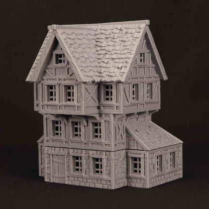 Maison Médiévale 9 – Décor 3D pour Wargame