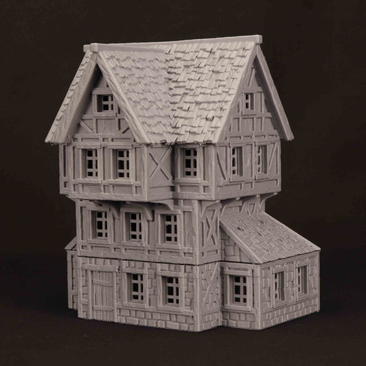 Maison Médiévale 9 – Décor 3D pour Wargame