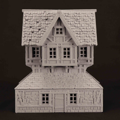Maison Médiévale 9 – Décor 3D pour Wargame
