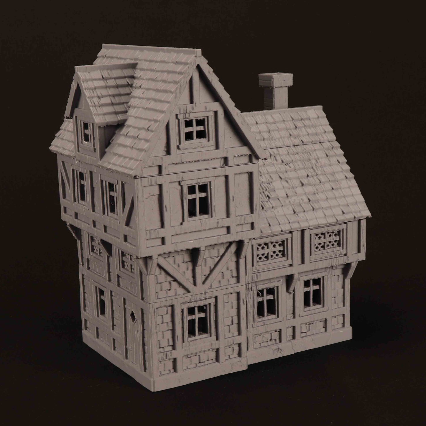 Maison du Marché Médiéval 01 – Décor 3D pour Wargame