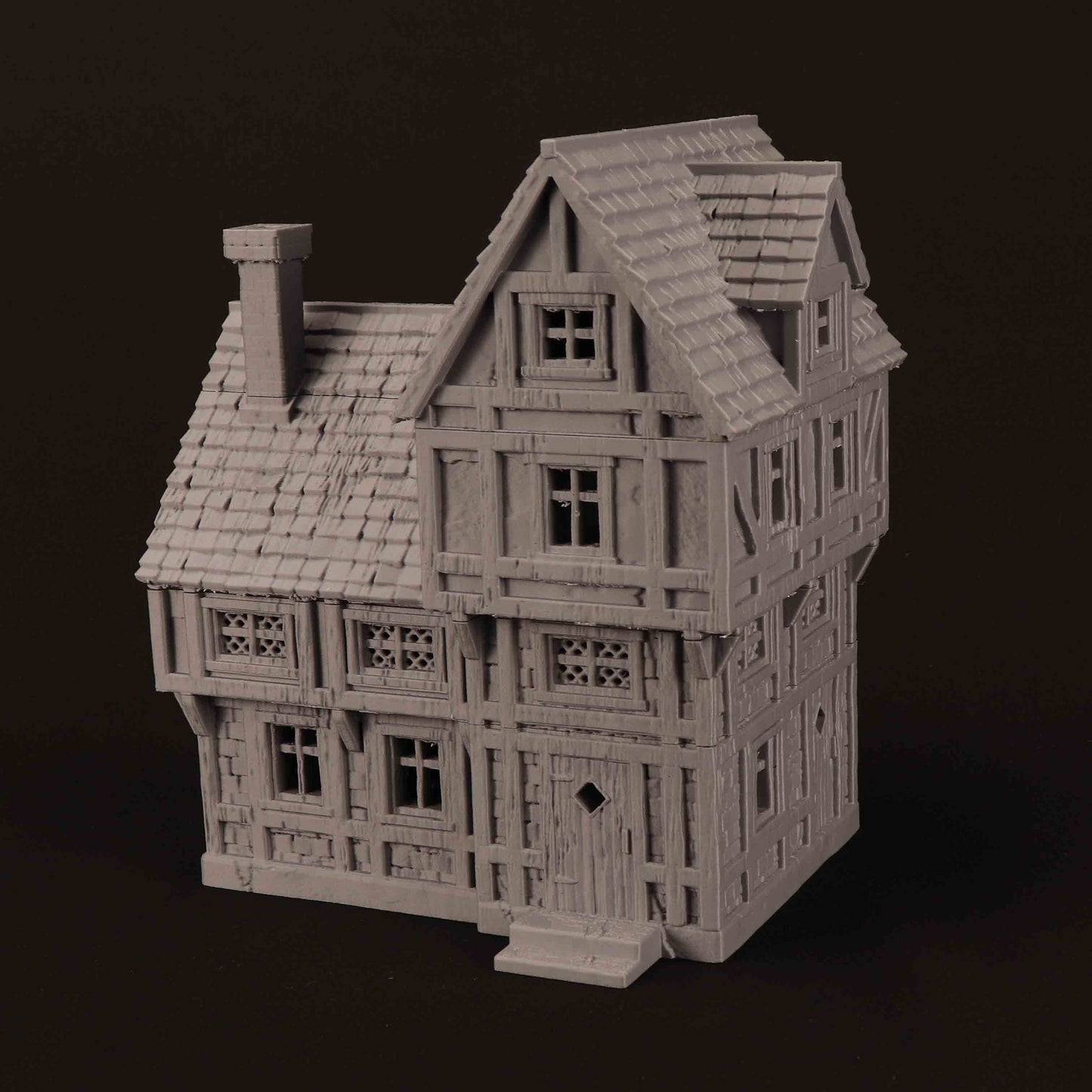 Maison du Marché Médiéval 01 – Décor 3D pour Wargame