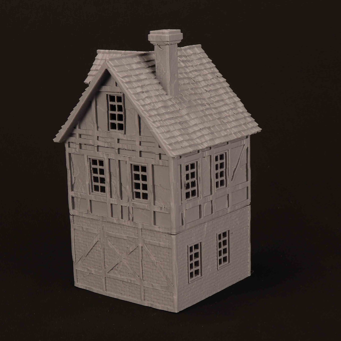 Maison du Marché Médiéval 2 – Décor 3D pour Wargame